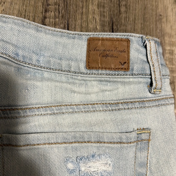 American Eagle Cutoff Stretch Denim Shorts - Picture 3 of 4